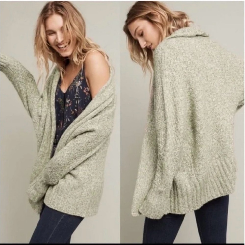Anthropologie Angel of the North Cardigan